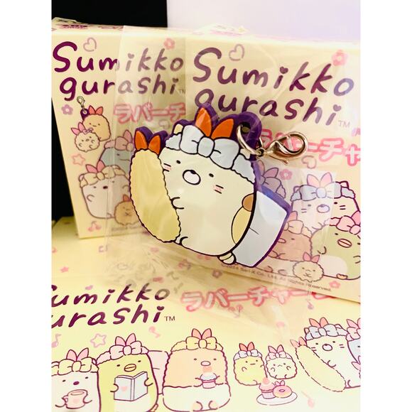 Sumikkogurashi Angelic Ebiten Idol Rubber Charm Neko - Picture 1 of 3